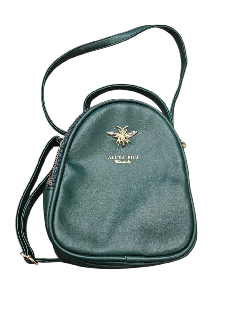 Aluda Piju Small Green Crossbody Bag
